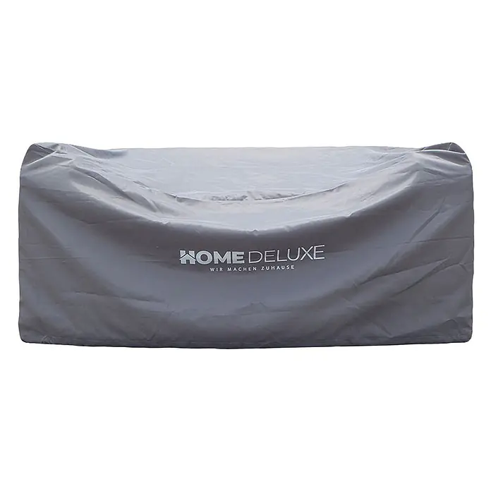 Home Deluxe Strandkorb HOLBY Mit Regenabdeckung - 