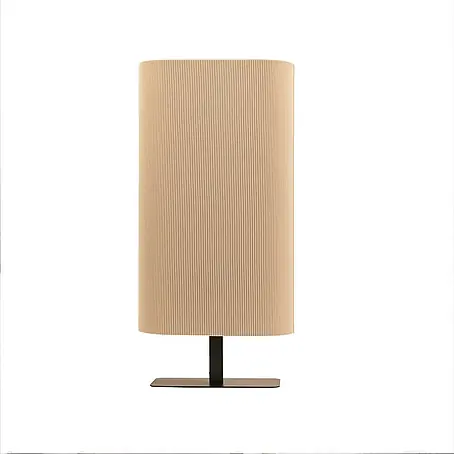 HOME DELUXE Große Tischlampe SUKO - Beige