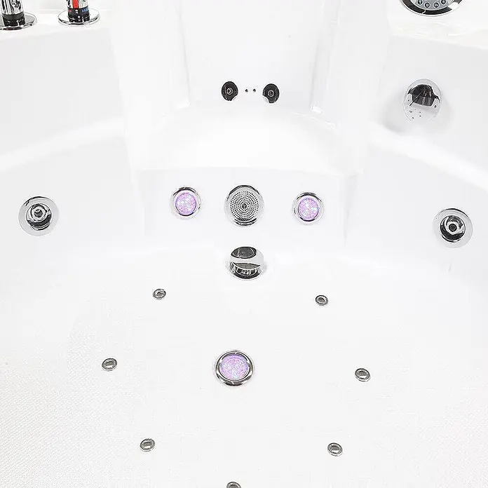 Home Deluxe Whirlpool LAGUNA L KOMPAKT - Weiß