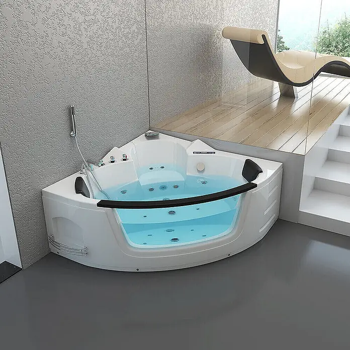 Home Deluxe Whirlpool LAGUNA L KOMPAKT - Weiß
