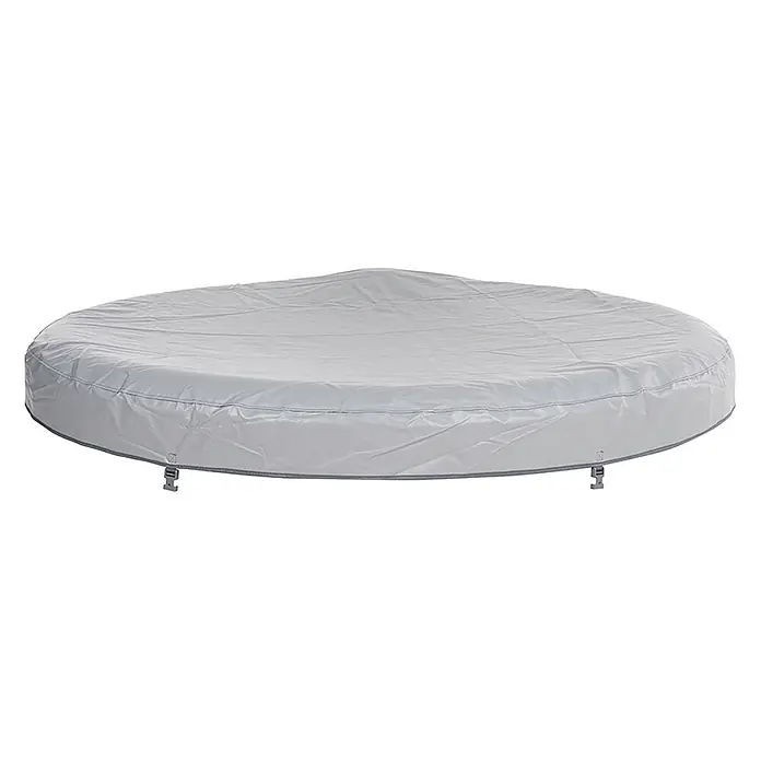 Home Deluxe Whirlpool Abdeckung CAPE SPLASH Farbe: Grau - Grau