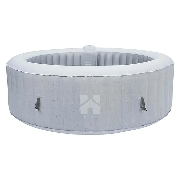 Home Deluxe Mobil-Whirlpool SPLASH inkl. Abdeckung - Beton