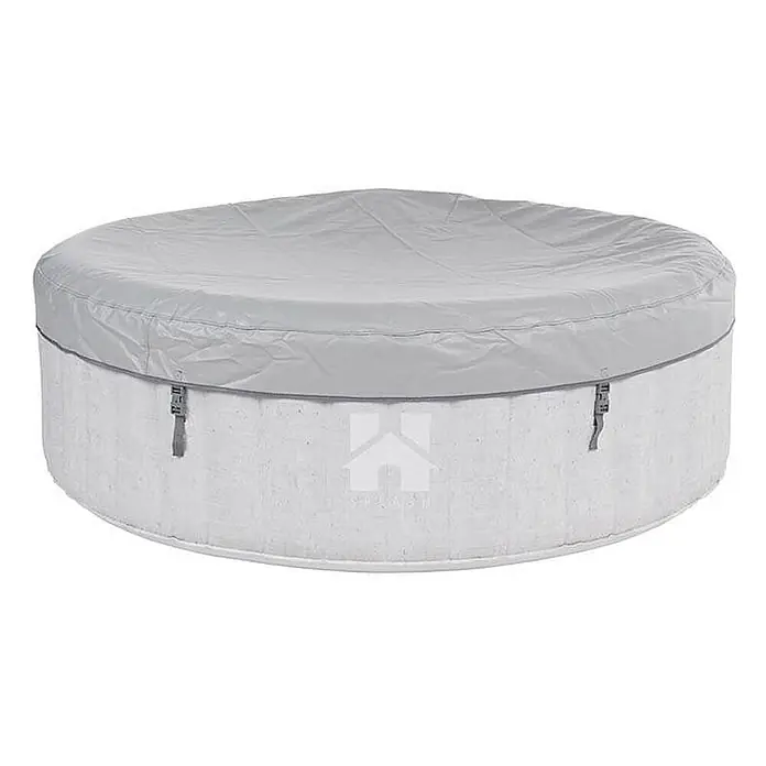 Home Deluxe Mobil-Whirlpool SPLASH inkl. Abdeckung - Beton