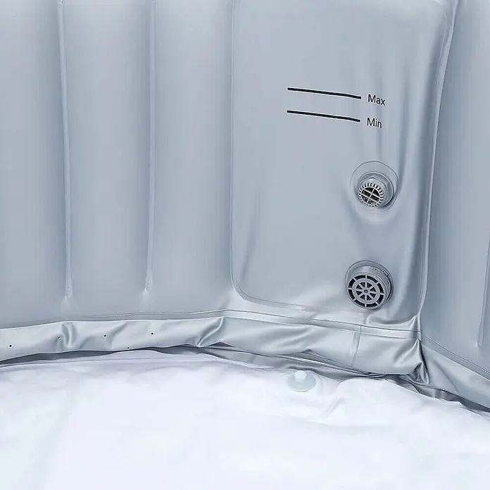 Home Deluxe Mobil-Whirlpool SPLASH inkl. Abdeckung - Beton
