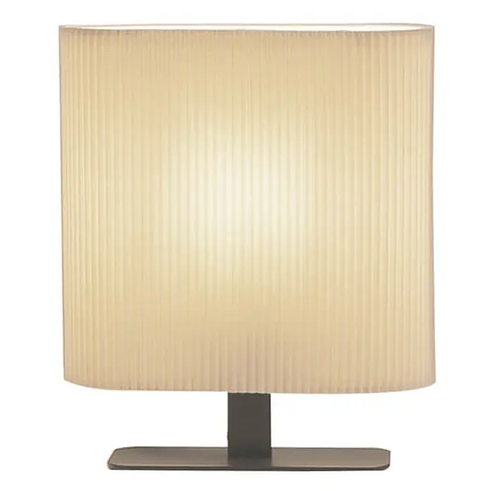 HOME DELUXE Kleine Tischlampe SUKO - Beige - 