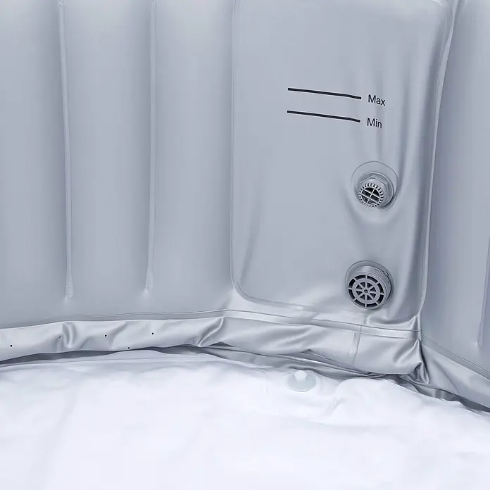 Home Deluxe Mobil-Whirlpool SPLASH inkl. Abdeckung - Grau