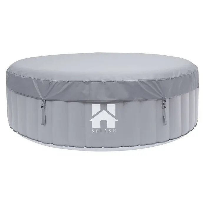 Home Deluxe Mobil-Whirlpool SPLASH inkl. Abdeckung - Grau