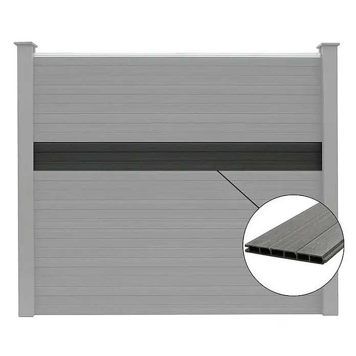 Home Deluxe WPC Sichtschutzzaun CALLADO - 