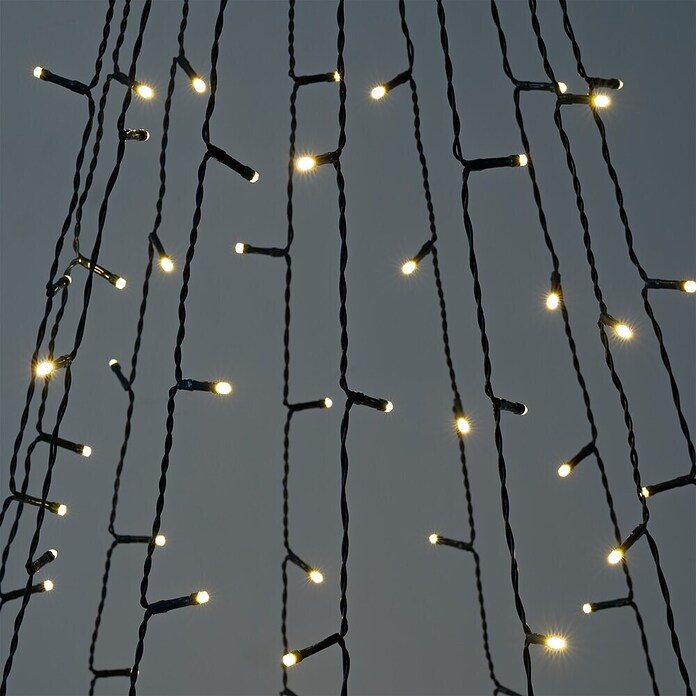LED-Lichterkette Baummantel (Dunkelgrün, Netzbetrieben, Anzahl Leuchtmittel: 312 Stk.) | BAUHAUS