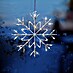 LED-Weihnachtsdekoleuchte Schneeflocke 