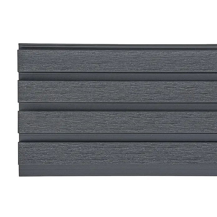 Home Deluxe Wandpaneel Fassadenverkleidung DUVAR - 40 m² - Anthrazit