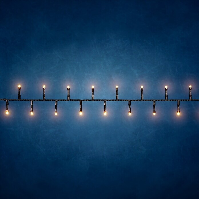 LED-Clusterlichterkette (Außen, Lichtfarbe: Warmweiß, Anzahl Leuchtmittel: 400 Stk., Netzbetrieben) | BAUHAUS