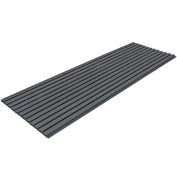 Home Deluxe Wandpaneel Fassadenverkleidung DUVAR - 40 m² - Anthrazit