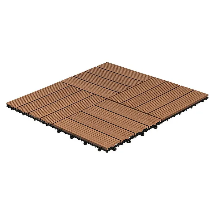 Home Deluxe Terrassenfliese BAVARO 3m² - Hellbraun, Matt