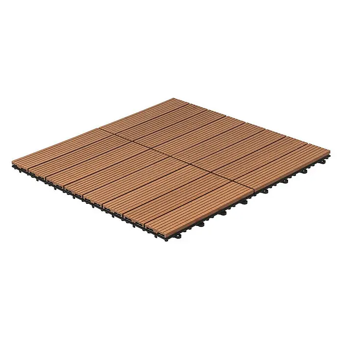 Home Deluxe Terrassenfliese BAVARO 3m² - Hellbraun, Matt