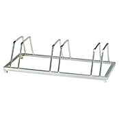 Fietsenrek 3 beugels (3 beugels, Geschikt voor: Bandbreedte tot 55 mm)