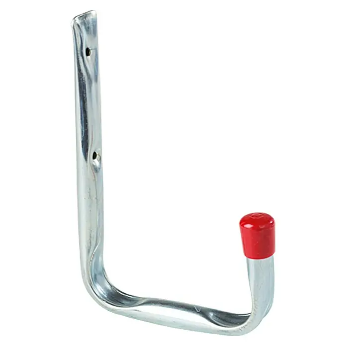 Stabilit Wandhaken - 11,5 x 14,8 cm, Belastbarkeit: 20 kg, Durchmesser: 12 mm - Wandhaken aus Metall mit roter Spitze.