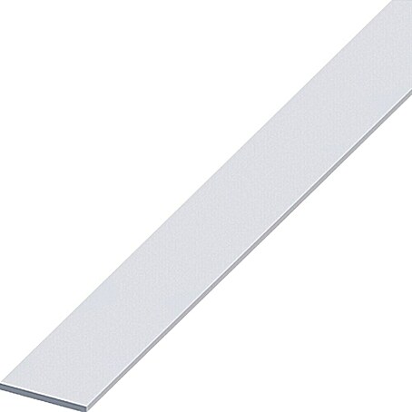 Kantoflex Flachprofil (L x B x S: 1 000 x 25 x 2 mm, Silber, Eloxiert)