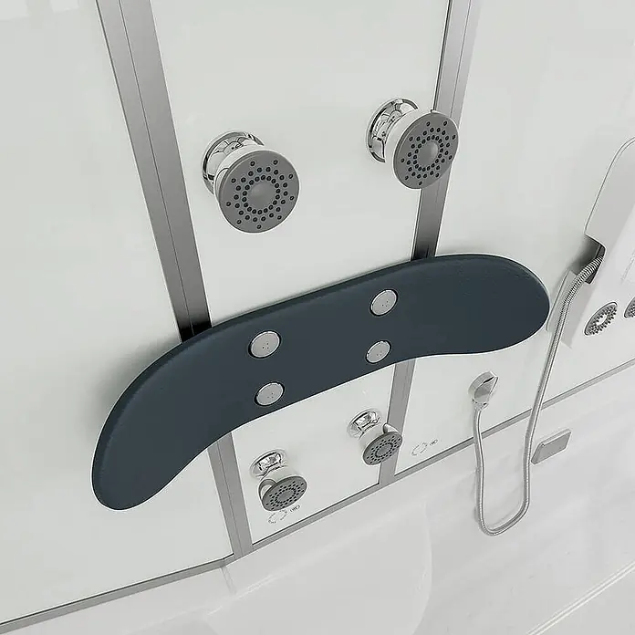 Home Deluxe Komplettdusche ALLIN 2IN1 - Weiß