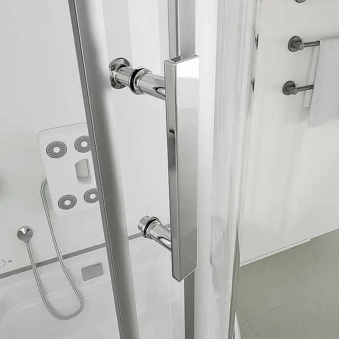 Home Deluxe Komplettdusche ALLIN 2IN1 - Weiß