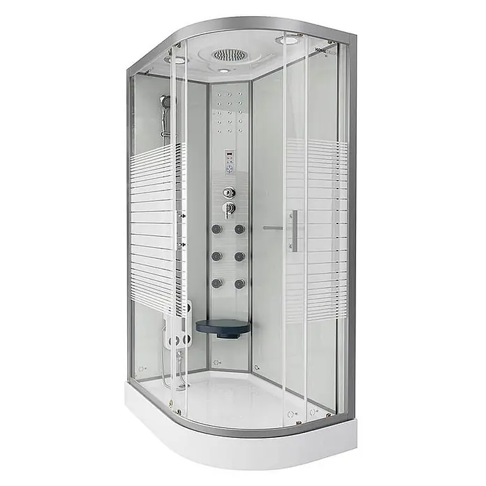 Home Deluxe Komplettdusche WHITE PEARL - Weiß