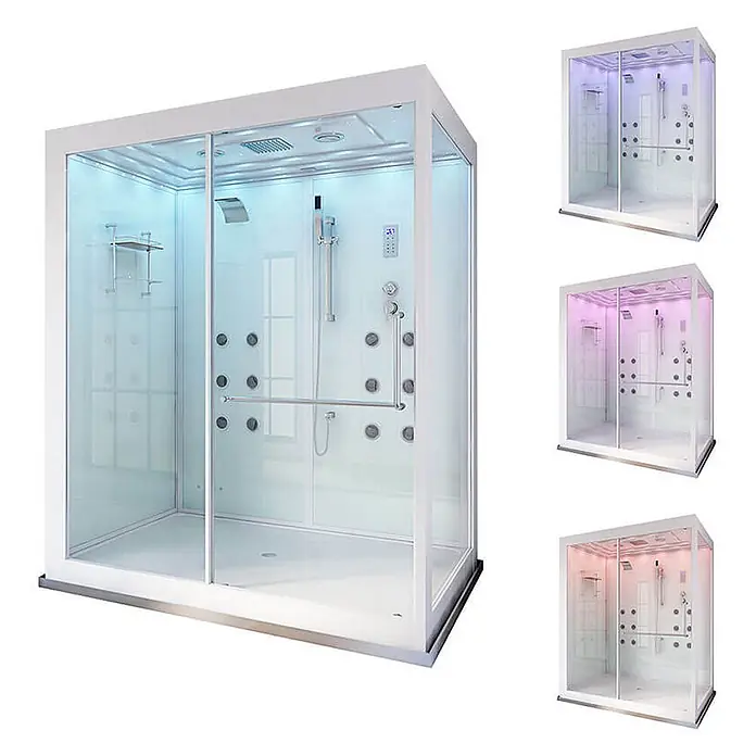 Home Deluxe Komplettdusche DESIGN XL - Weiß