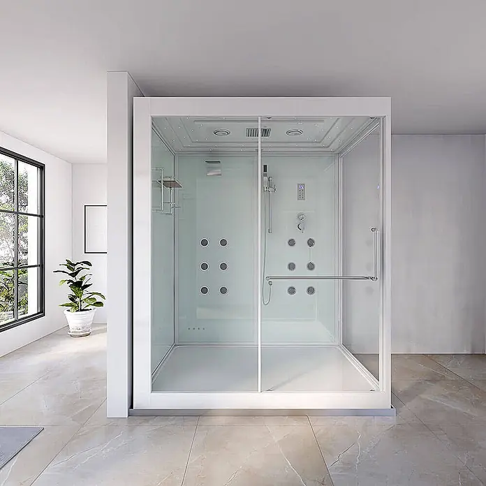 Home Deluxe Komplettdusche DESIGN XL - Weiß