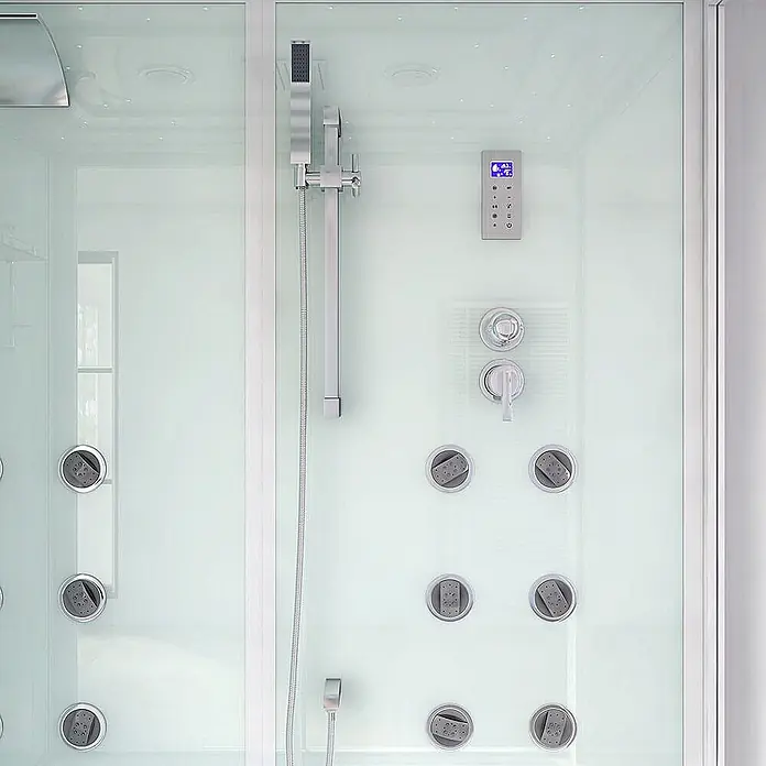 Home Deluxe Komplettdusche DESIGN XL - Weiß