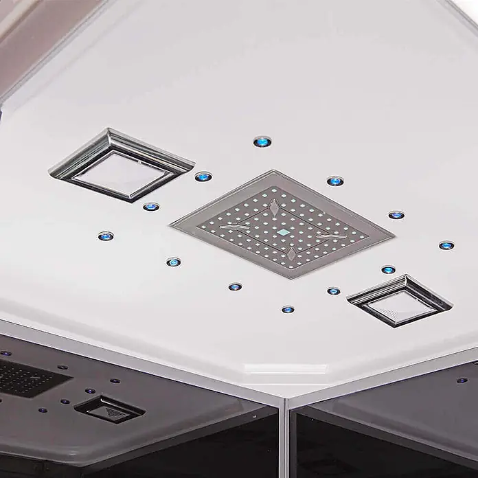 Home Deluxe Komplettdusche WAVE S - Schwarz