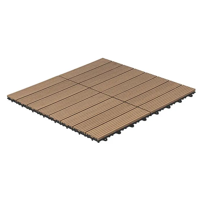 Home Deluxe Terrassenfliese BAVARO 6m² - Teak, Matt