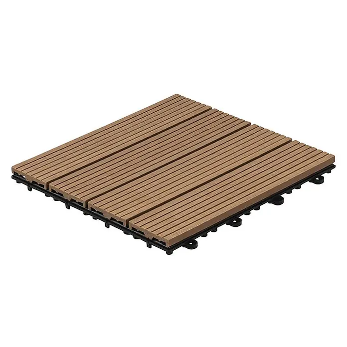 Home Deluxe Terrassenfliese BAVARO 6m² - Teak, Matt