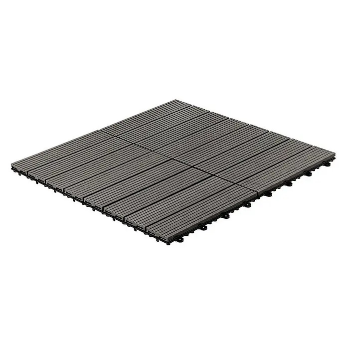 Home Deluxe Terrassenfliese BAVARO 1m² - Anthrazit, Matt
