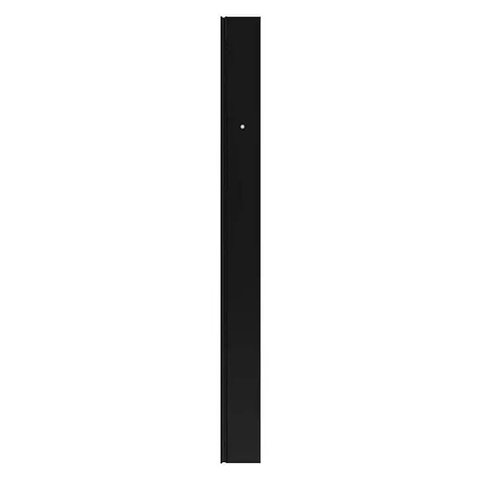 HOME DELUXE LED-Spiegelschrank OSMO Schwarz - 50 x 160 cm - 