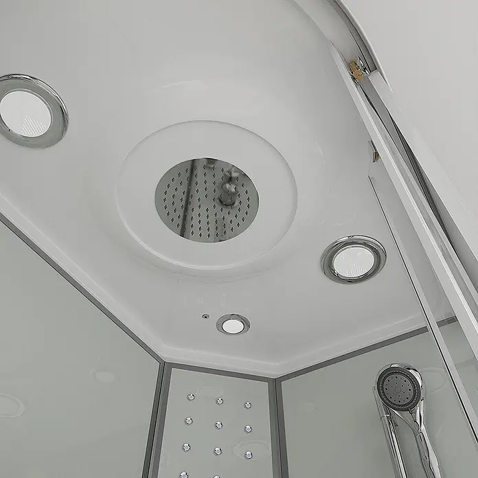 Home Deluxe Komplettdusche WHITE PEARL - Weiß