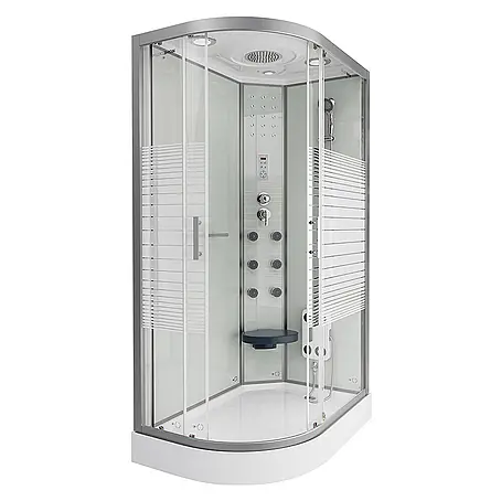 Home Deluxe  Komplettdusche WHITE PEARL