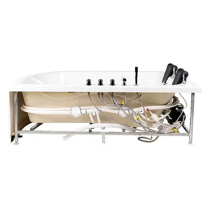 Home Deluxe Whirlpool BLUE OCEAN Ausrichtung Rechts - Weiß
