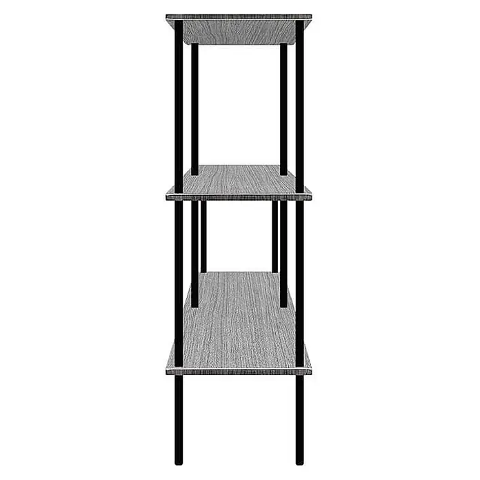 HOME DELUXE Regal INDU Dark Oak 140 x 110 cm - 