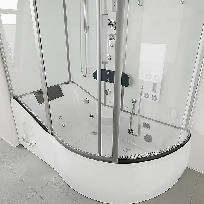 Home Deluxe Komplettdusche ALLIN 4IN1 - Weiß