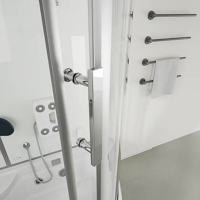 Home Deluxe Komplettdusche ALLIN 4IN1 - Weiß