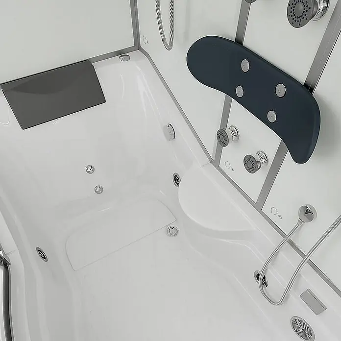Home Deluxe Komplettdusche ALLIN 4IN1 - Weiß