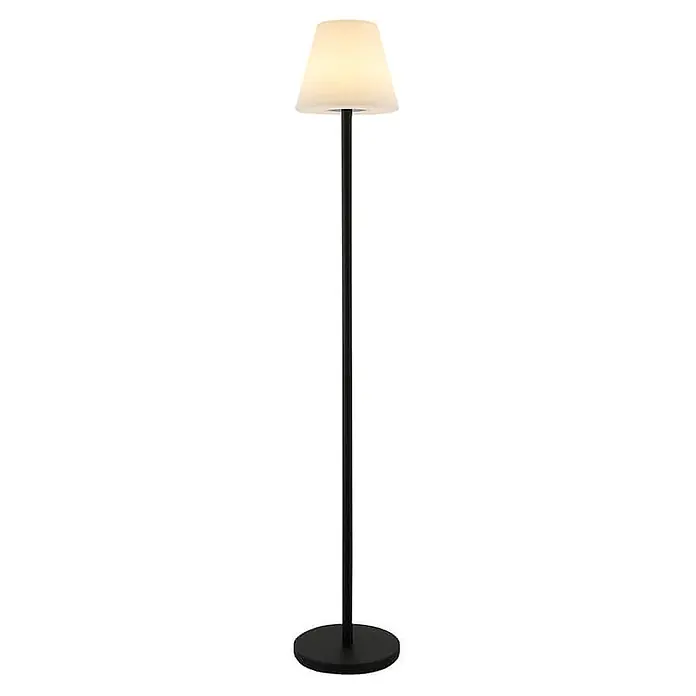 HOME DELUXE LED Solar Stehlampe CLARA - Weiß, RGB-Farben - 
