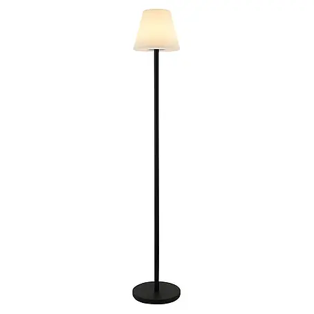 HOME DELUXE LED Solar Stehlampe CLARA - Weiß, RGB-Farben