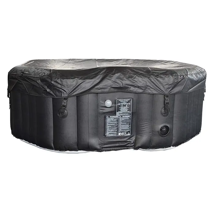 Home Deluxe Mobil-Whirlpool DROP inkl. Abdeckung - Schwarz