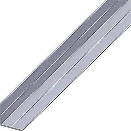 Kantoflex Winkelprofil (1.000 x 15,5 x 15,5 mm, Stärke: 1,5 mm, Aluminium, Blank)