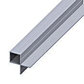 Kantoflex Quadratrohr (1.000 x 43,5 x 23,5 mm, Stärke: 1,5 mm, Aluminium, Blank)