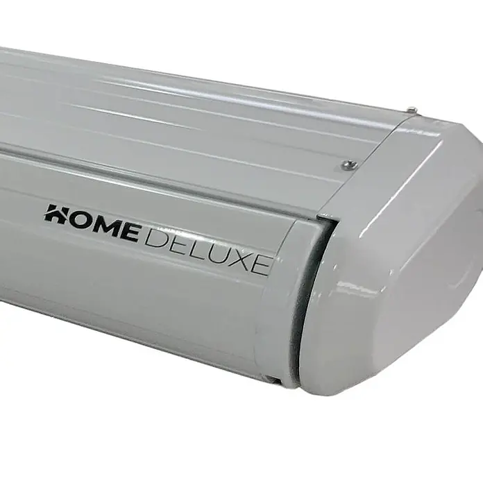 Home Deluxe LED-Vollkassettenmarkise ELOS - Sandfarben - 500 x 300 cm - 
