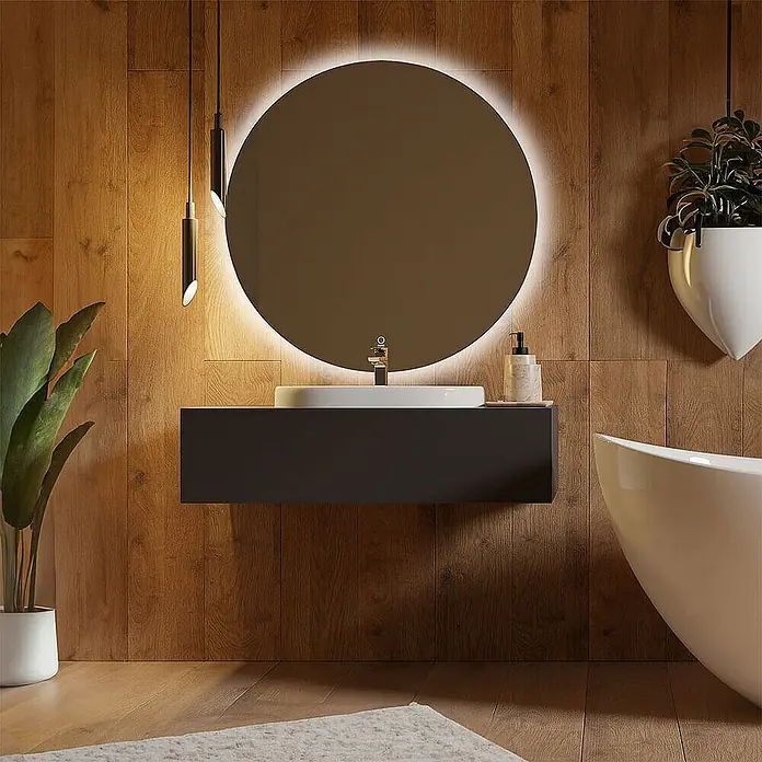 Home Deluxe LED-Spiegel Rund 100 cm - 
