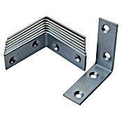 Stabilit Verstevigde drempelhoek Voordeelverpakking (60 x 20 x 60 mm, Dikte: 3 mm, 8 stk., Verzinkt)