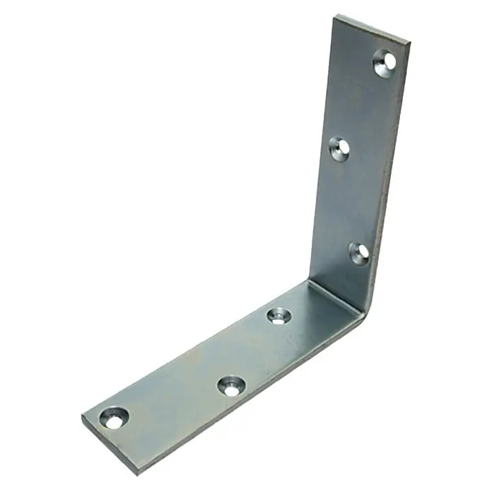 Stabilit Starke Balkenwinkel - 100 x 40 x 100 mm, Stärke: 5 mm - Diagonale Ansicht