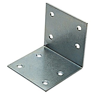 Stabilit Versterkingshoek (40 x 40 mm, 1 st., Staal, Zilver)